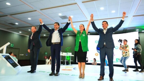 Respalda Partido Verde a Claudia Sheinbaum