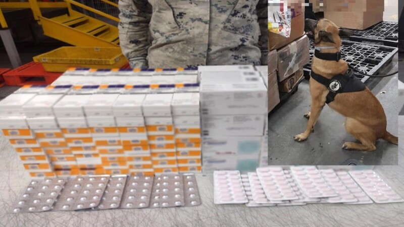 Asegura Guardia Nacional más de 5 mil pastillas sustraídas al sector salud