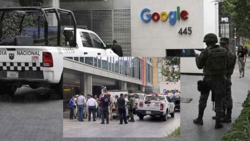 Por emergencia, desalojan oficinas de Google en CDMX