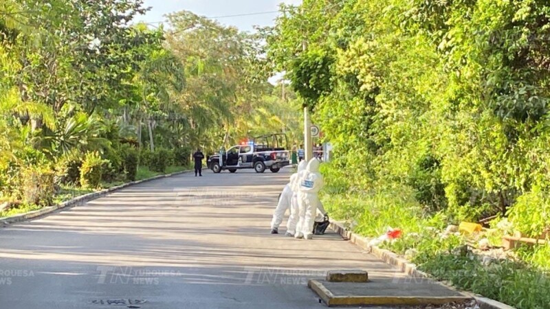 Hallan cuerpo embolsado en el fraccionamiento La Joya en Cancún