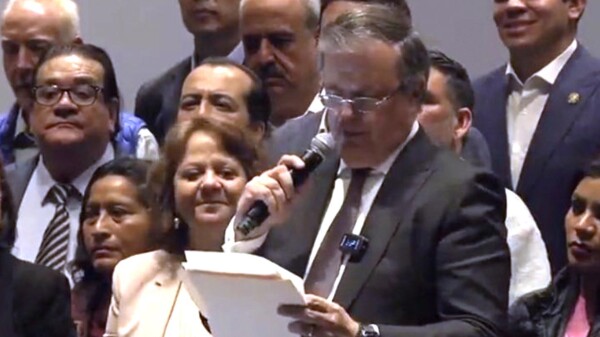 Anuncia Marcelo Ebrard renuncia como secretario de Relaciones Exteriores