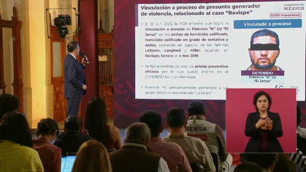 ‘El Janos’ recibe primera sentencia de culpabilidad