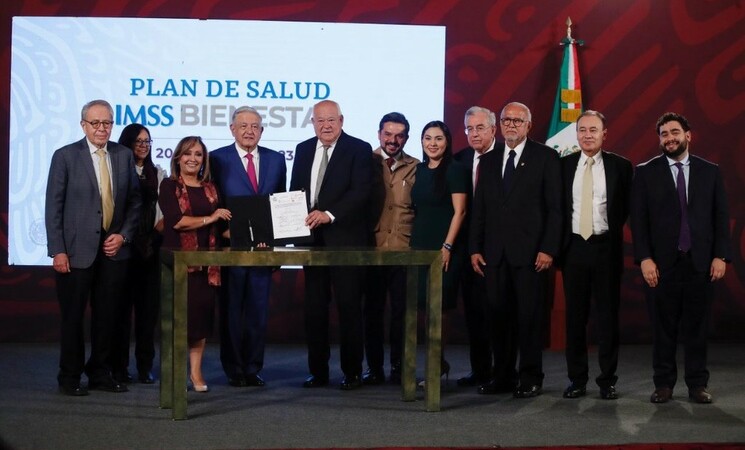 Acuerdan 6 estados transferir recursos al IMSS-Bienestar