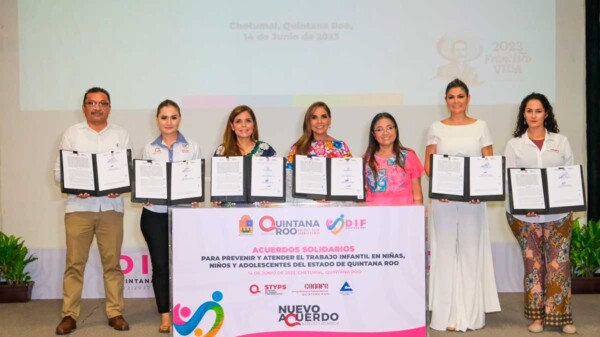 La protección de la niñez es prioridad en Quintana Roo: Mara Lezama