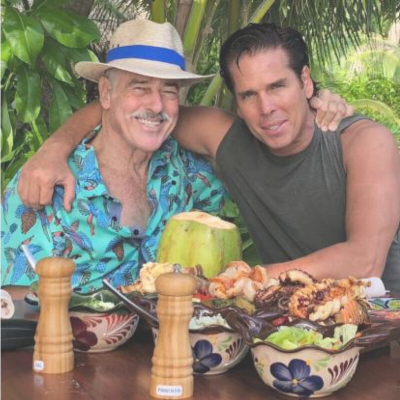 Leonardo y su mamá quedaron fuera de la herencia de Andrés García