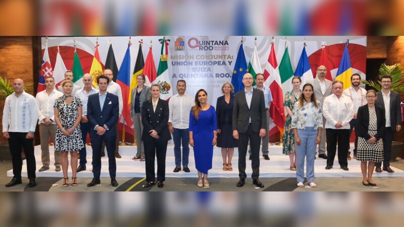 Gobierno de Quintana Roo muestra proyección del Estado a Unión Europea y Suiza