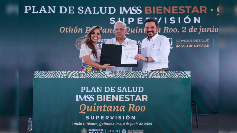 Andrés Manuel y Mara Lezama inauguran Hospital Oncológico de Chetumal