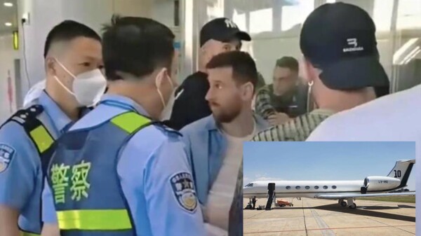 Leo Messi es detenido en aeropuerto de China