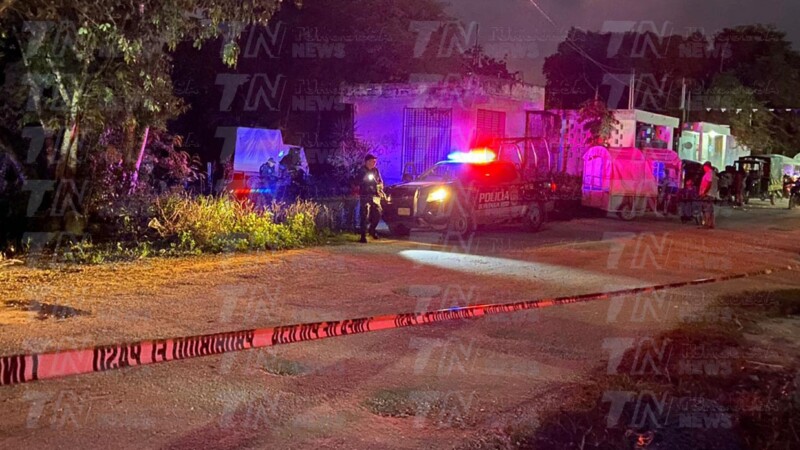 Ejecutan a balazos a mototaxista en colonia irregular de Cancún