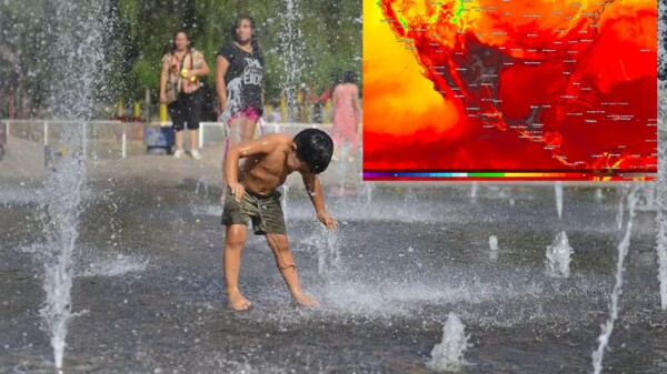 Oleada de calor de hasta 40 grados "derrite" a México