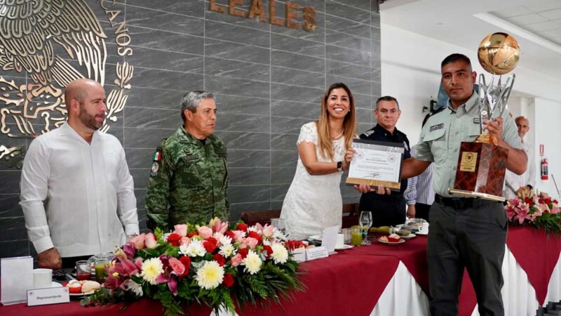 Reconoce Marybel Villegas importante contribución de la Guardia Nacional en tareas de seguridad