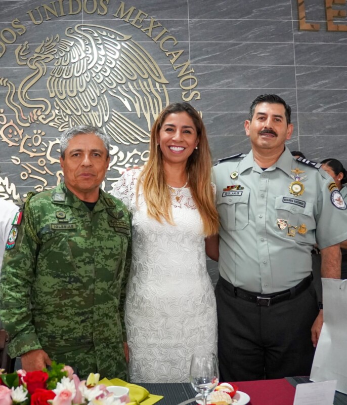 Reconoce Marybel Villegas importante contribución de la Guardia Nacional en tareas de seguridad