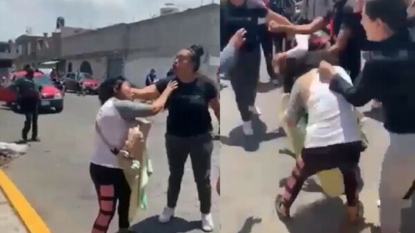 Golpean a mujer con bebé en brazos y a su hija en Chalco