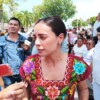 Interviene Ana Paty Peralta por el problema de suministro de agua en Cancún.