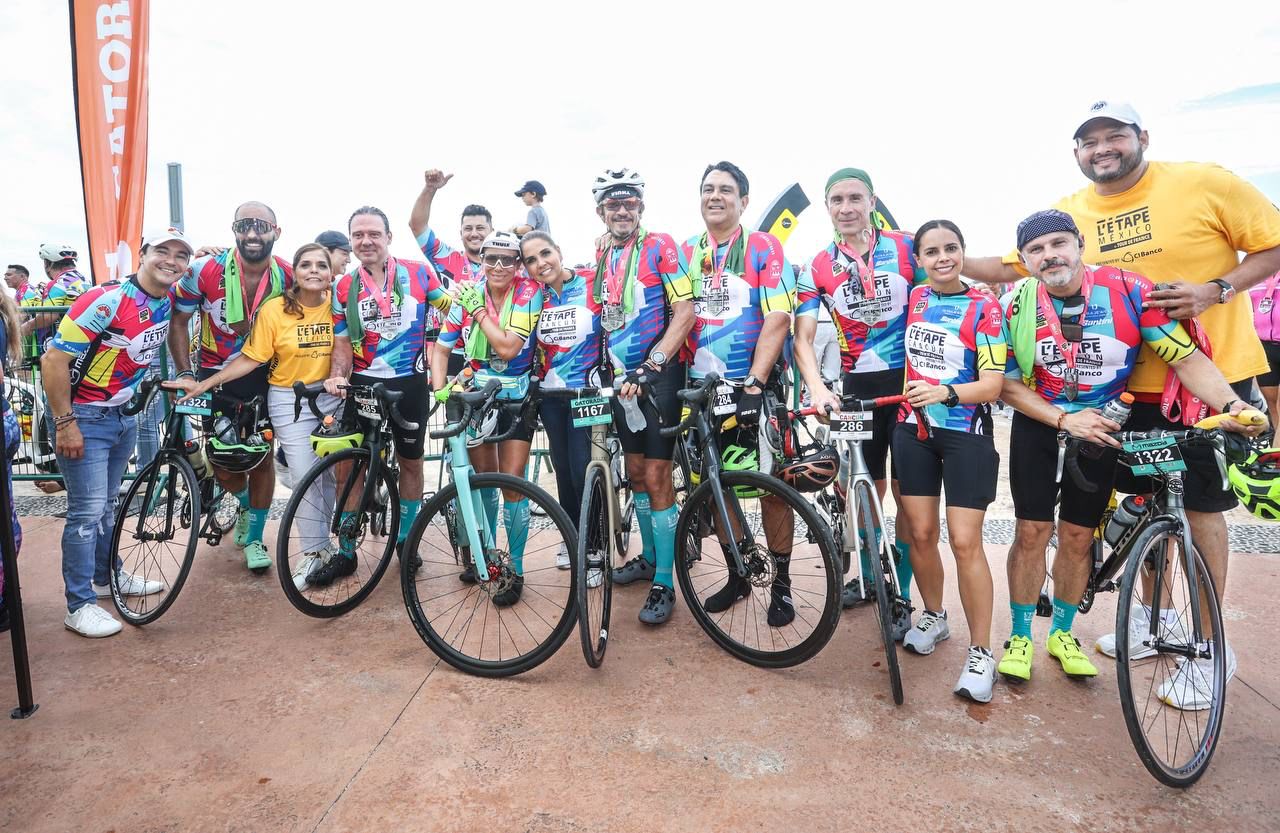 Gran convocatoria para la primera carrera “L'Étape Cancún by Tour de France” en Cancún; Ana Paty Peralta trae histórica competencia internacional.