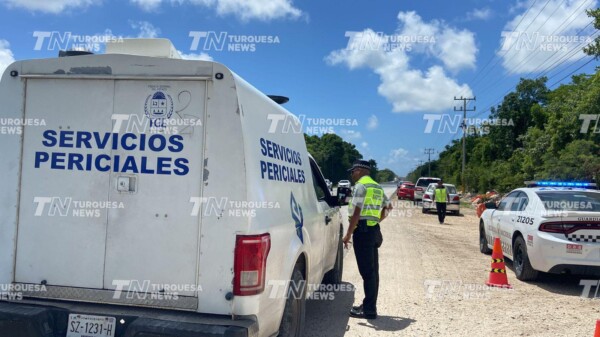 Hallan cuerpo sin vida en los trabajos del Tren maya cerca del aeropuerto de Cancún.
