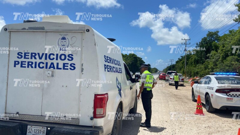 Hallan cuerpo sin vida en los trabajos del Tren maya cerca del aeropuerto de Cancún.