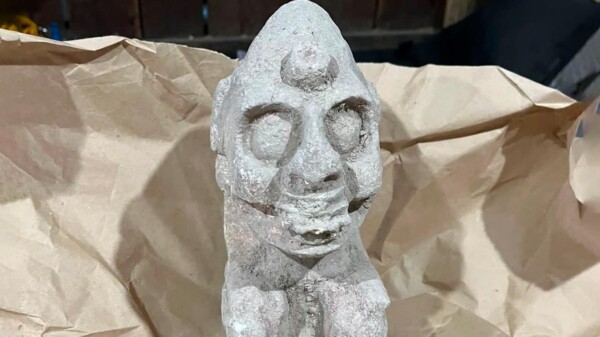 Encuentran "deidad de la muerte" en tramo del Tren Maya