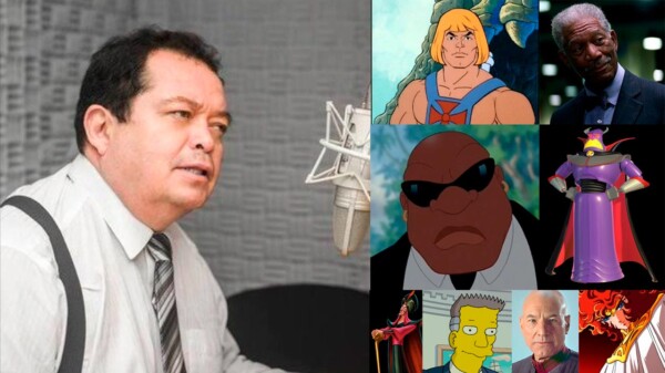 Muere el actor Rubén Moya quien diera voz a He-Man y Morgan Freeman