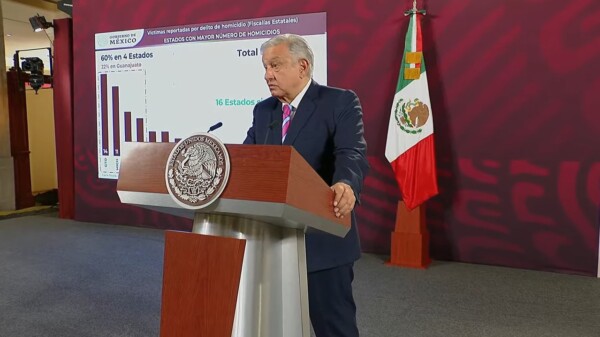 Reconoce AMLO repunte de la violencia en el país