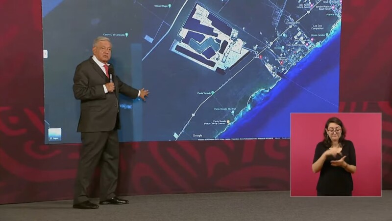 Busca AMLO comprar terreno a Calica por $6 mil 500 millones