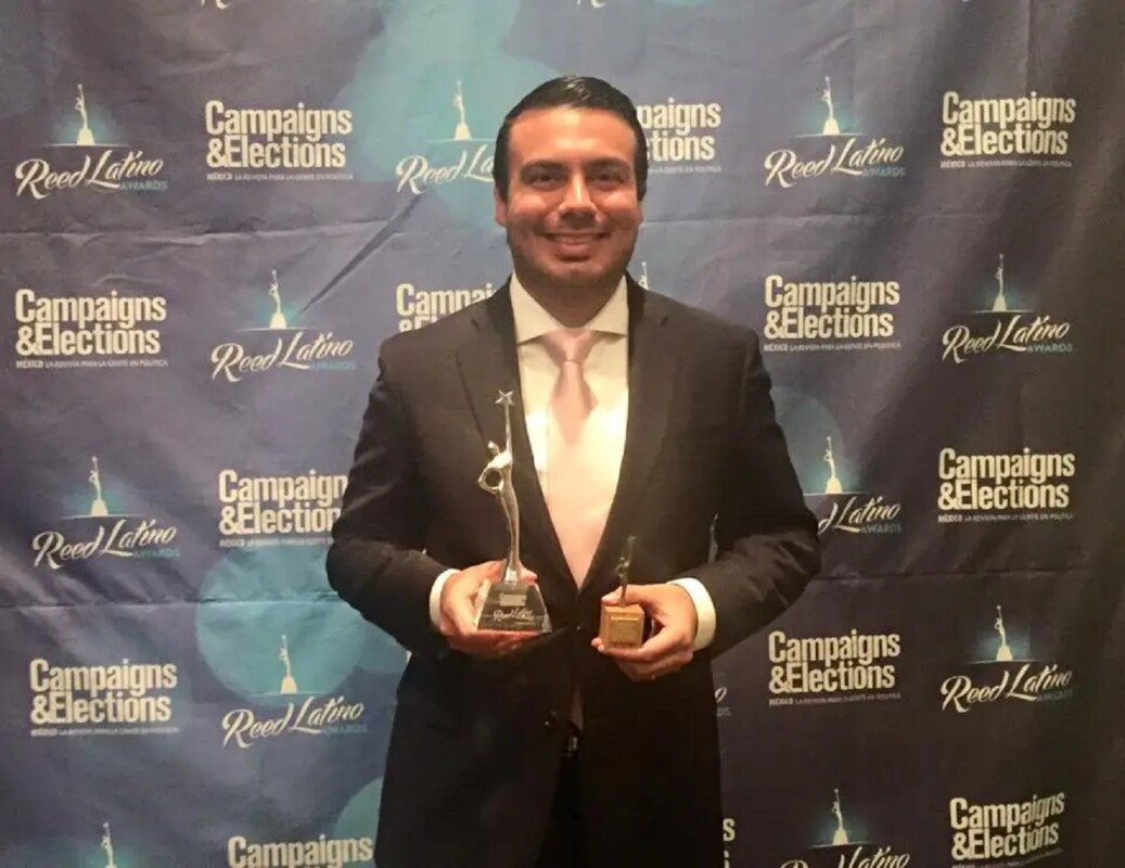 Aldo Hiram Campuzano Rivera, dueño de la encuestadora México Elige y nuevo asesor en publicidad de Xóchitl Gálvez.