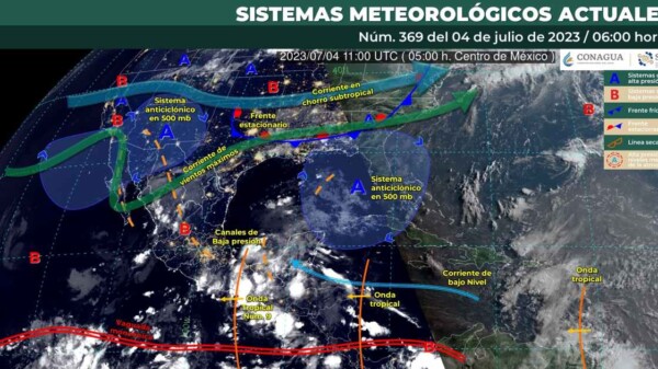 Pronóstico del clima para hoy martes 4 de julio 2023 en Quintana Roo