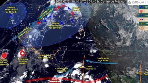 Pronóstico del clima para hoy jueves 6 de julio 2023 en Quintana Roo