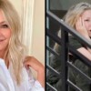Captan a Heather Locklear caminando al borde de un edificio