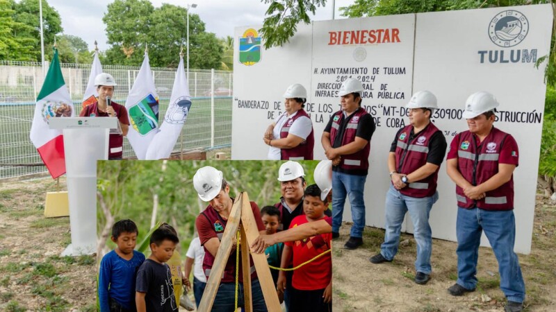 Diego Castañón cumple compromiso de transformar Cobá Sur