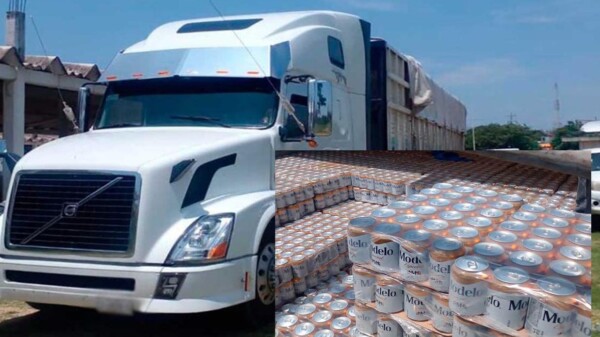 Decomisan en Oaxaca cargamento de cerveza "falsa"