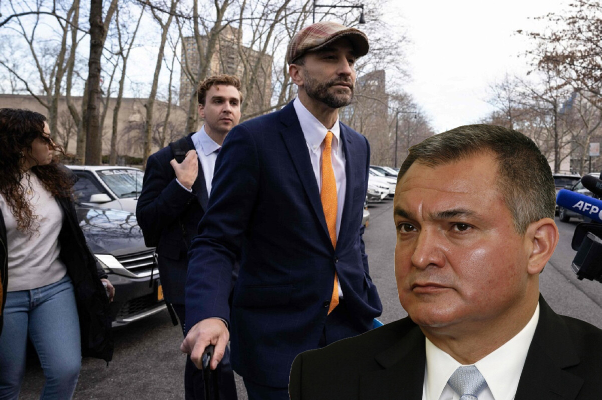 César de Castro, abogado defensor de Genaro García Luna. 