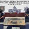 Se encuentran policías de la SSC un "cuerno de chivo" en Chetumal