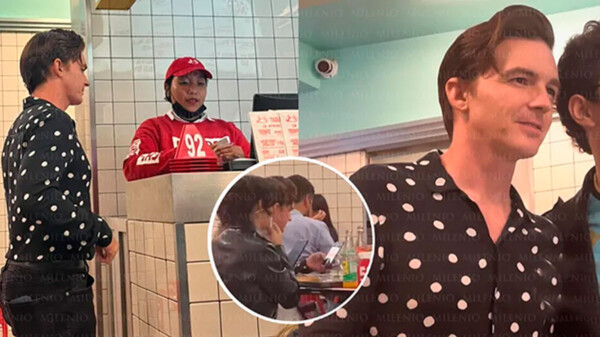 Drake Bell es captado pidiendo una orden de suadero con todo en la CDMX