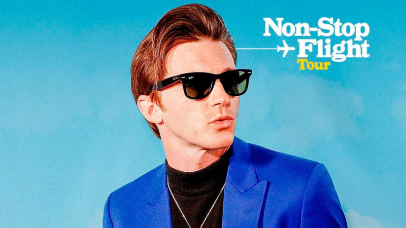 Drake Bell promociona su gira Non-Stop Flight Tour en México