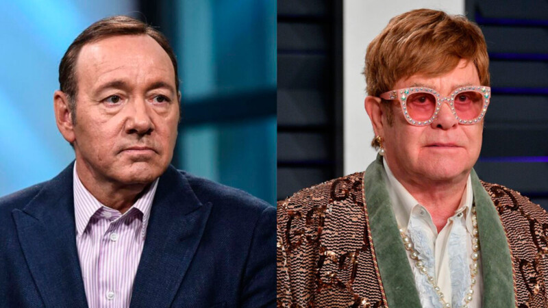 Elton John se presenta en juicio del actor Kevin Spacey