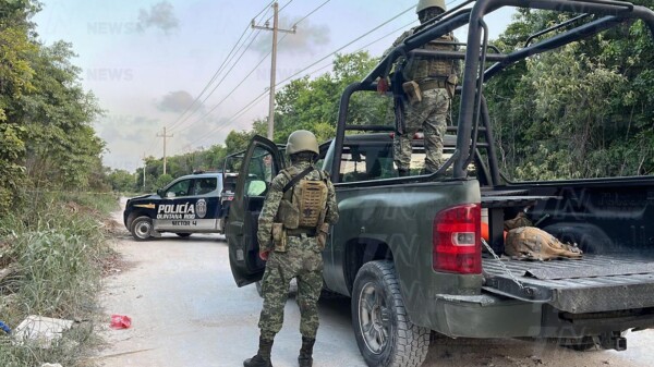 Encuentran un cadáver "embolsado" en colonia de Cancún