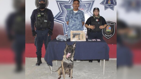 Cae presunto pistolero en Cancún