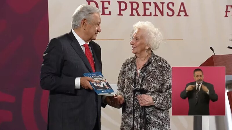 Estela de Carlotto se solidariza con madres de desaparecidos