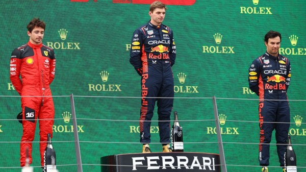 ‘Checo’ Pérez se sube al podio en el Gran Premio de Austria.