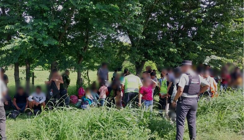 Rescatan a 256 migrantes abandonados por ‘polleros’ en Veracruz