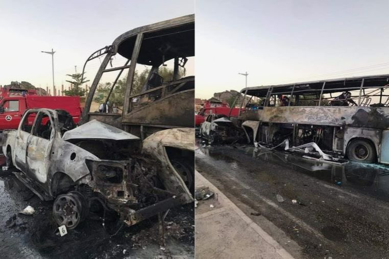 Accidente de tránsito deja 34 muertos en el sur de Argelia; al menos 12 personas resultaron heridas, informó la Defensa Civil.