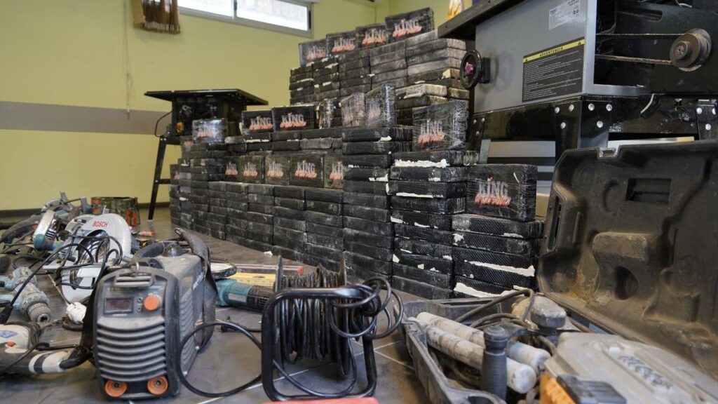 Incautan 265 kilos de cocaína en maderas que serían enviadas a Europa; la droga asegurada tiene en el mercado un valor superior a los 9 millones de euros.