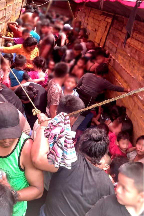Interceptan a más de 300 migrantes transportados en cajas de camiones; de Guatemala, Honduras, El Salvador y Nicaragua, entre otros, viajaban hacinados.