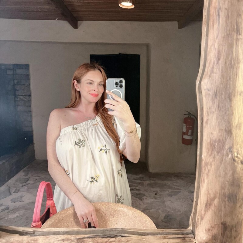 Lindsay Lohan se convierte en mamá a los 37 años