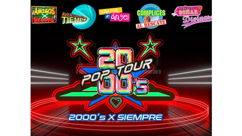 Llegan a 2000's Pop Tour con elenco de telenovelas infantiles
