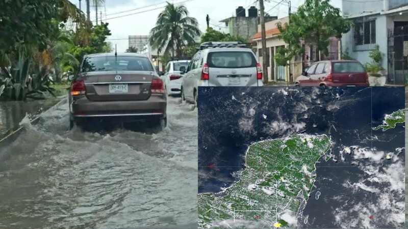 Pronostican fin de semana lluvioso en Quintana Roo