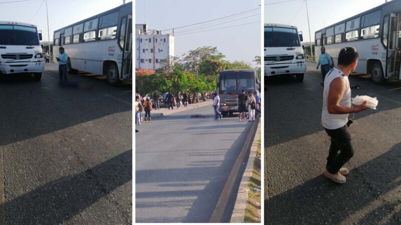 Atropellan a una mujer en la avenida Tulum de Cancún