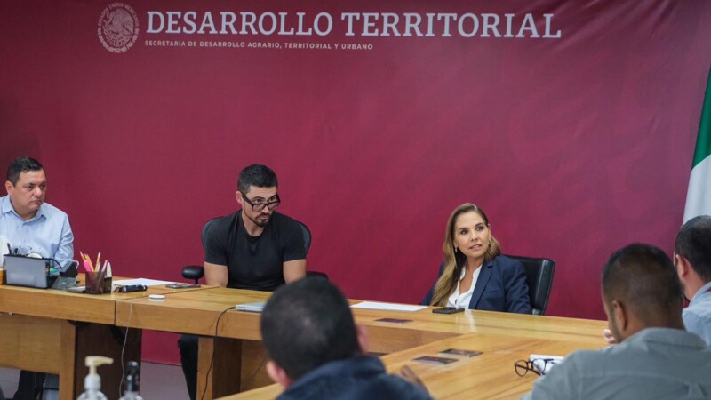 Acuerdan Mara Lezama y SEDATU más de 70 MDP para vialidades de Felipe Carrillo Puerto