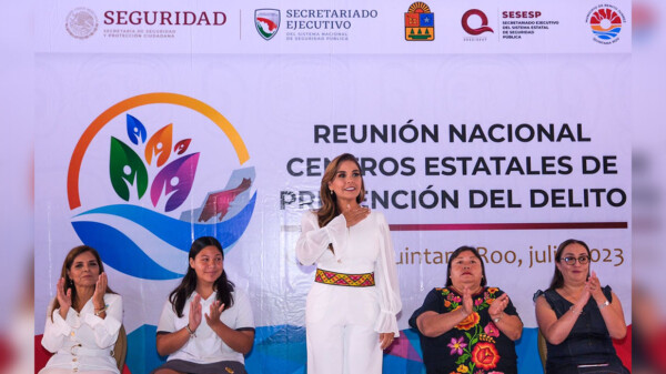 Mara Lezama inaugura reunión nacional de Centros Estatales de Prevención del Delito